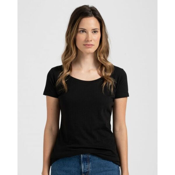 Women's Poly-Rich Scoop Neck T-Shirt Thumbnail