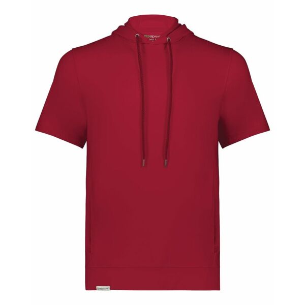 Youth Eco Revive™ Ventura Soft Knit Short Sleeve Hooded Sweatshirt Thumbnail