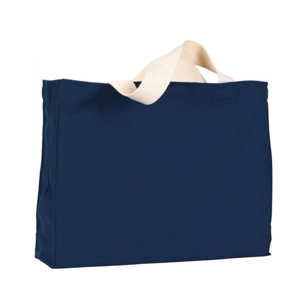 USA-Made Canvas Medium Gusset Tote Bag Thumbnail