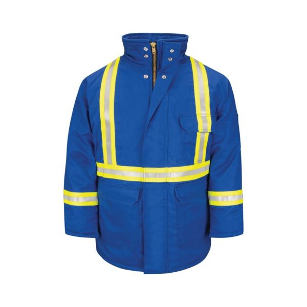 Men's Deluxe Parka With Reflective Trim - EXCEL FR® ComforTouch Thumbnail