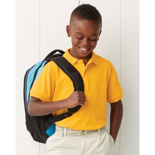 SpotShield® Youth 50/50 Polo Thumbnail