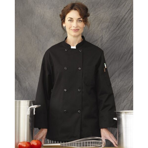 Black Traditional Chef Coat Thumbnail