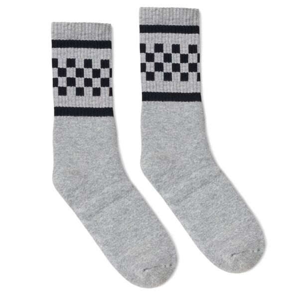 USA-Made Checkered Crew Socks Thumbnail
