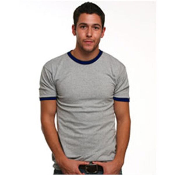 Men's USA-Made Ringer T-Shirt Thumbnail