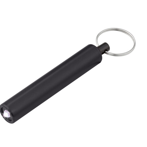 Example - Mini Cylinder LED flashlight key tag Thumbnail